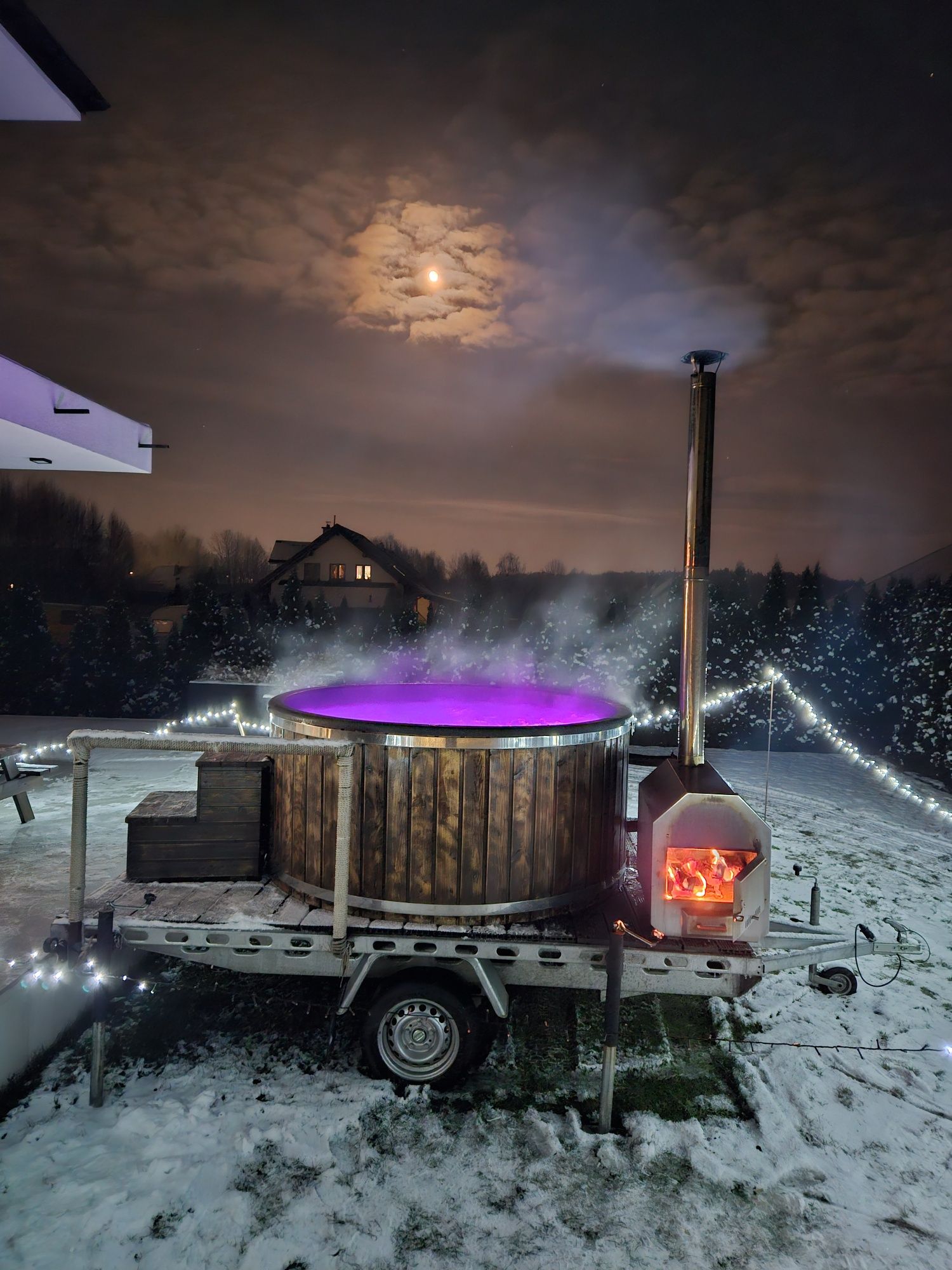 Mobilna Bania Gorąca Balia Ruska Jacuzzi