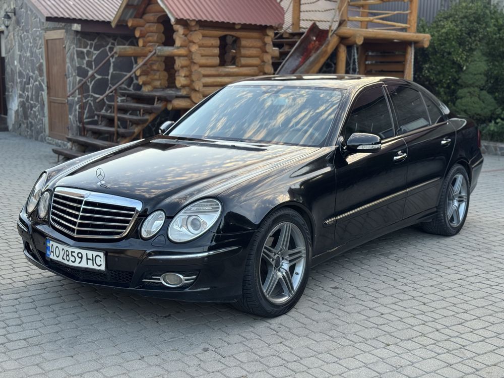 Mercedes benz E211 2007 sedan avangarde