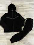 Tech fleece czarny komplet NOWY