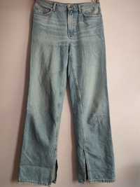 Spodnie jeansowe proste straight vintage