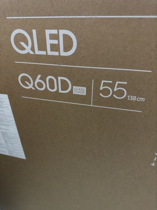 Телевізор Samsung 55q60d Новий Гарантія 1 Рік Qled