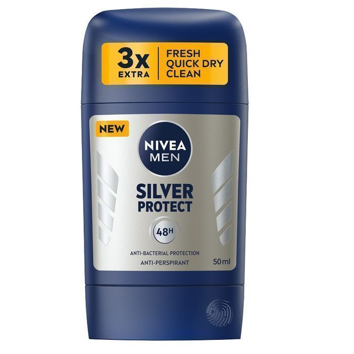 Nivea Men Silver Protect Antyperspirant W Sztyfcie 50Ml (P1)