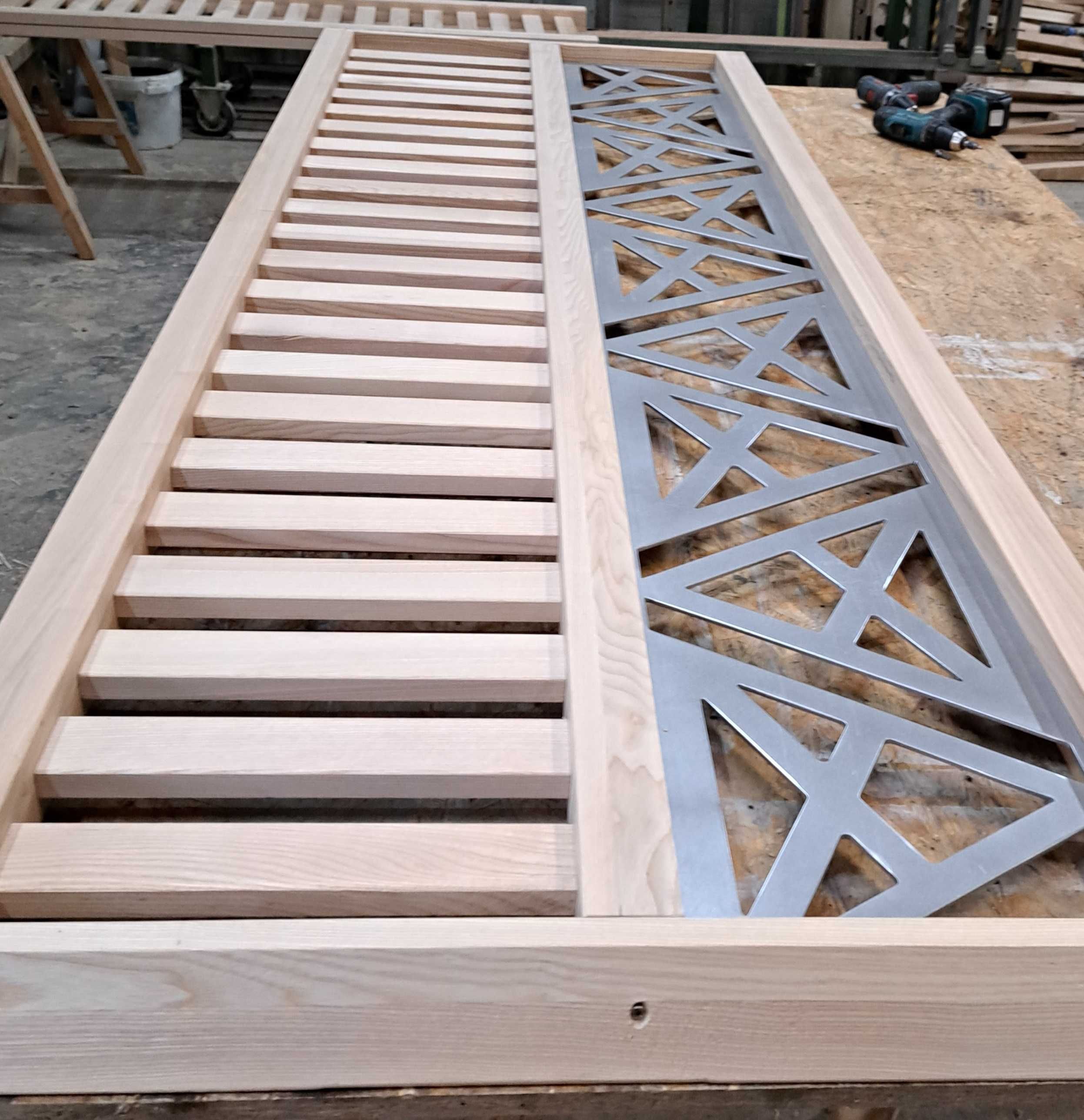 Balustrady / barierki drewniane zewnętrzne na wymiar