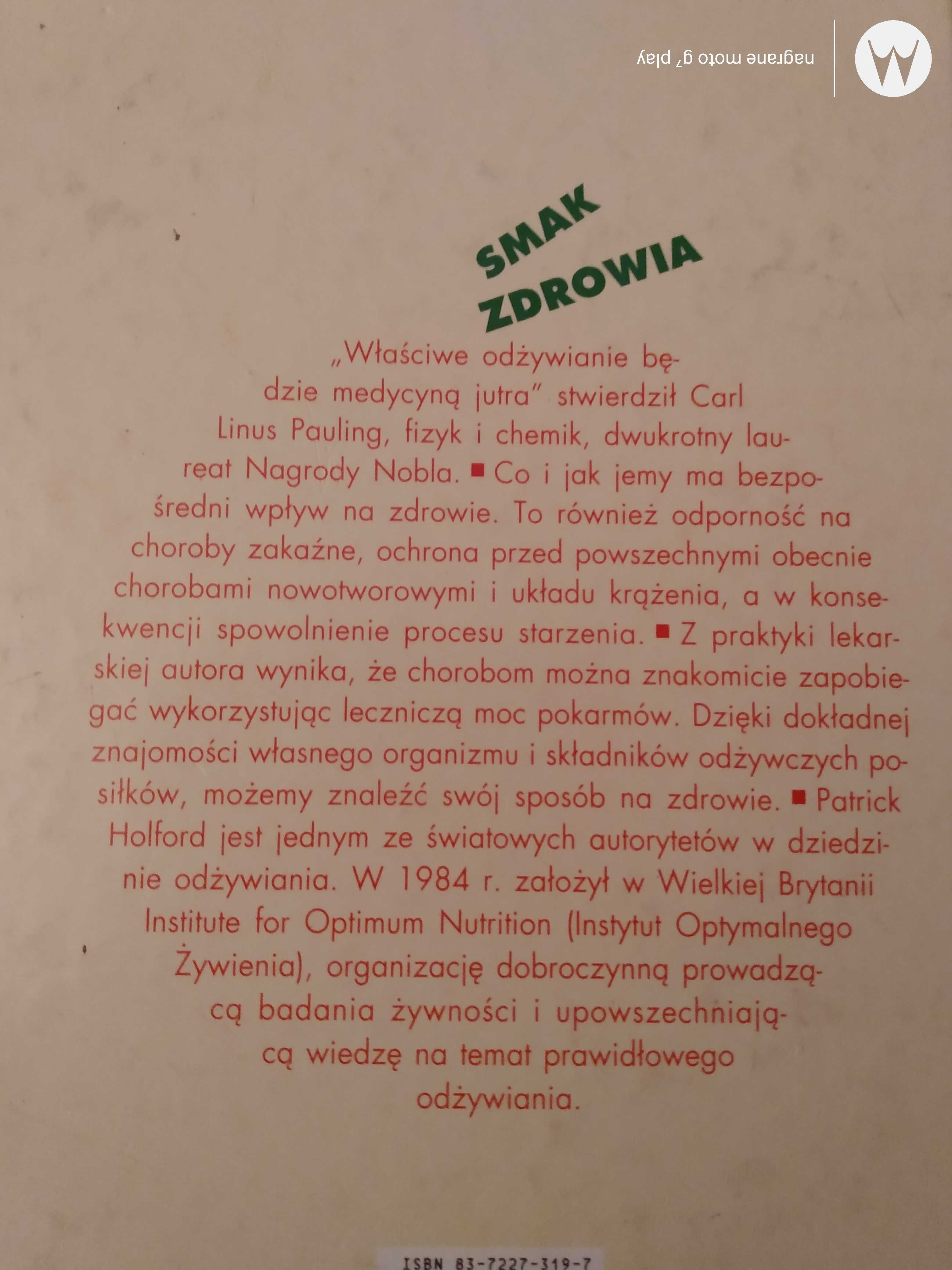 Smak zdrowia zasady prawidłowego odżywiania