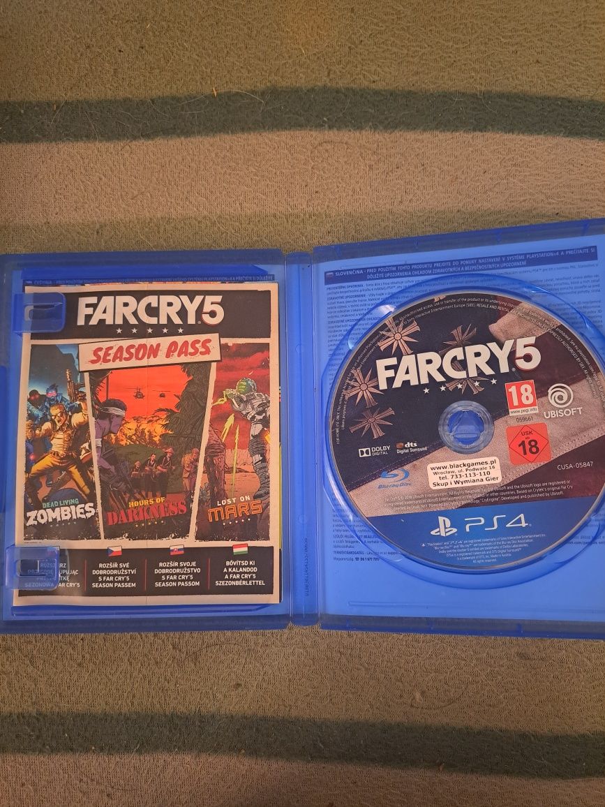 Far cry 5 ps4.Stan b.dobry