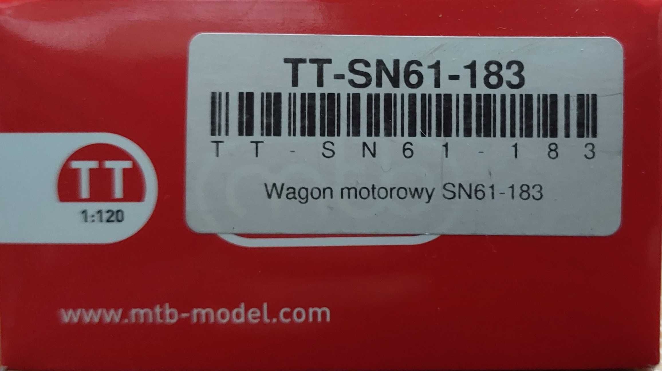 Wagon motorowy SN61-183 MTB TT używany