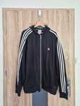 Czarna rozpinana bluza oversize Adidas 42 XL