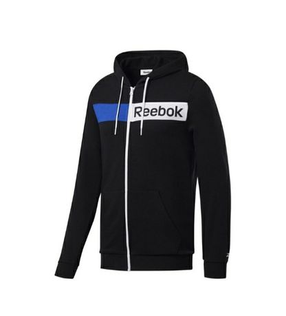 Nowa bluza rozpinana z kapturem Reebok Logo roz S