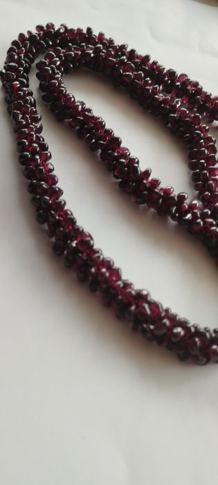Гранатовый бусы 64 см