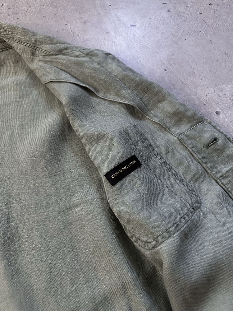 Massimo Dutti Pure Linen Blazer Original чоловічий піджак льон