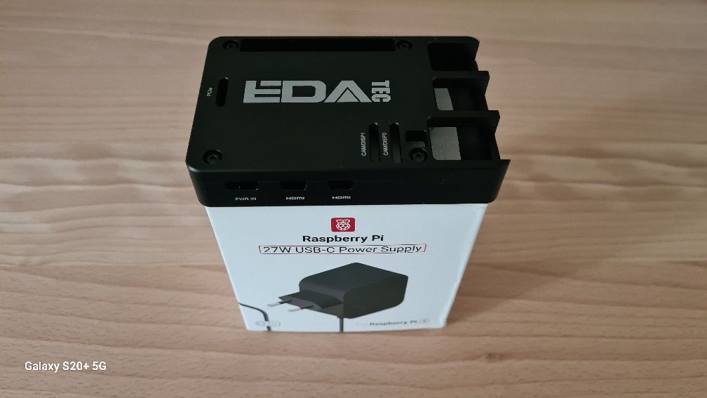 case, obudowa + zaśilacz do raspberry pi 5