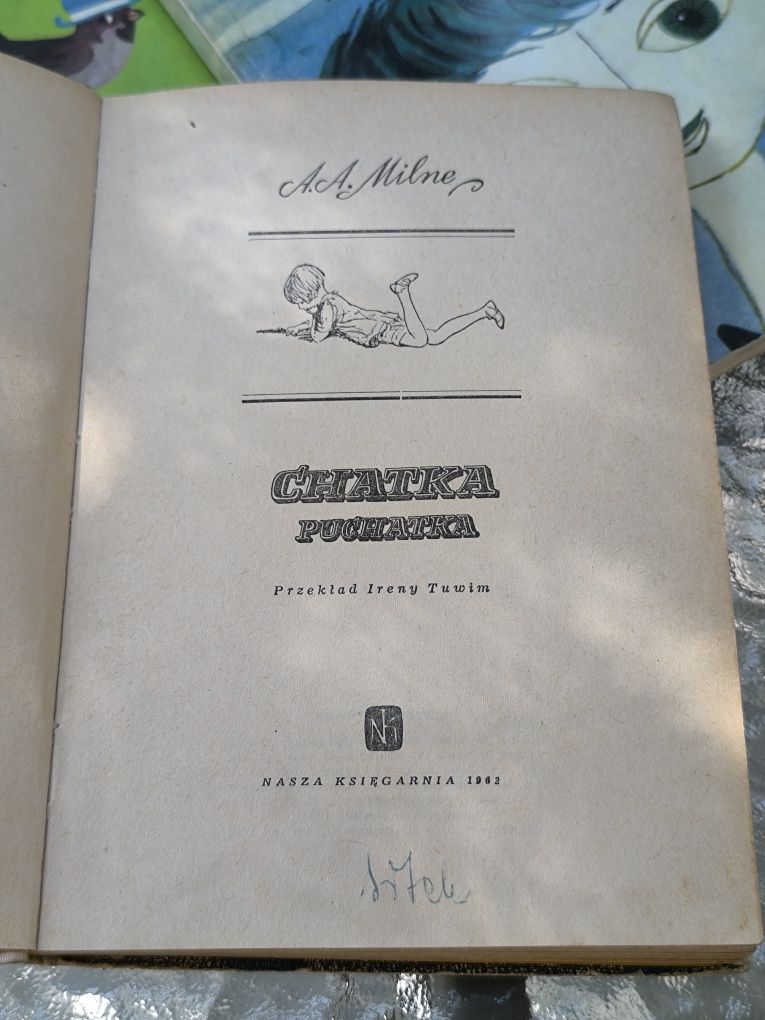 Chatka Puchatka. A.A. Milne. 1962r!