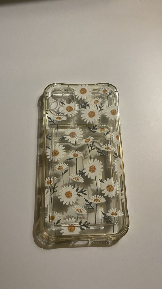 Etui-Case iPhone 11 silikonowe kwiatki