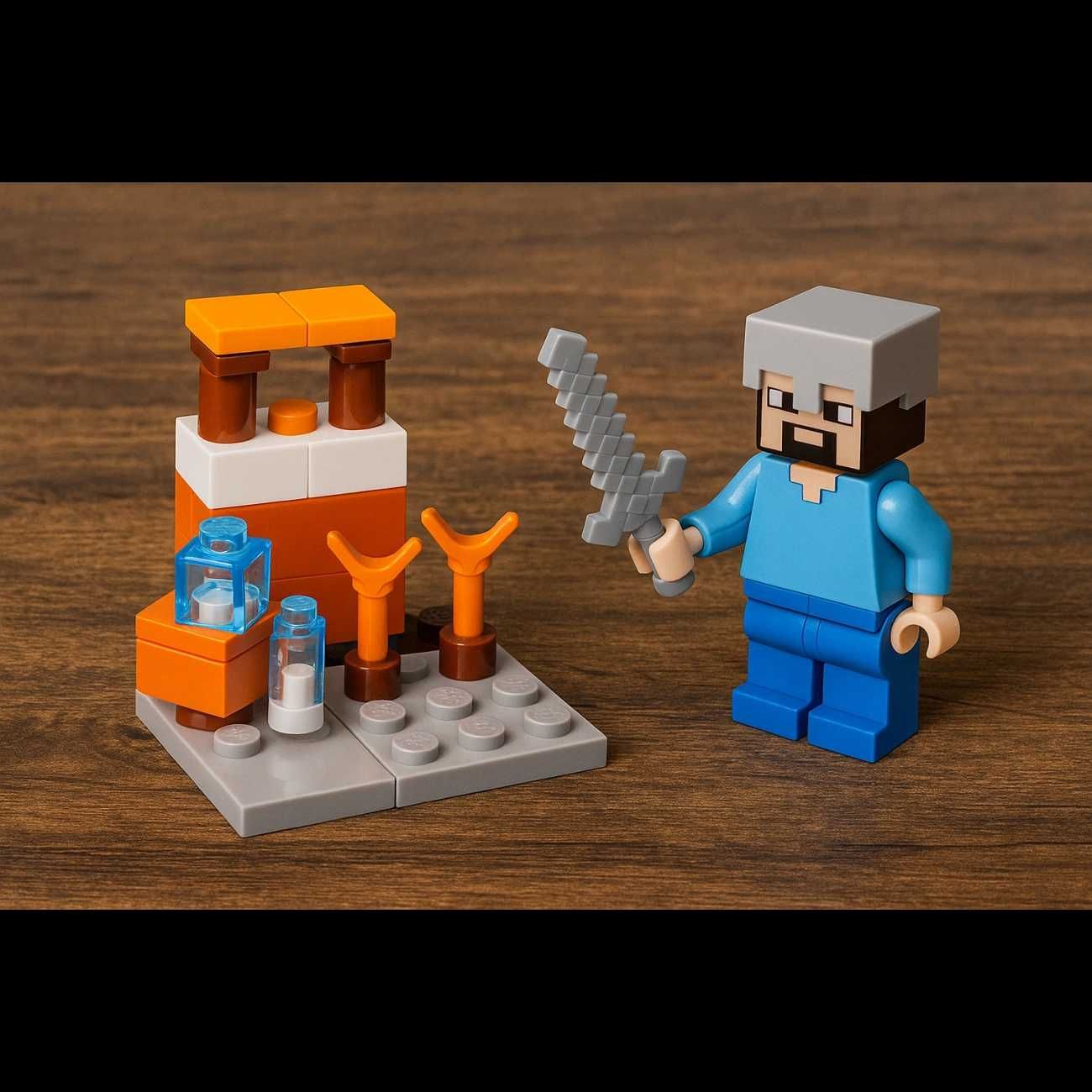 Дитячий конструктор Minecraft "Зіллєва лабораторія" 40 деталей
