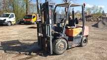 Wózek Widłowy Doosan D30G, Diesel, UDŹWIG 3 TONY, 2008,