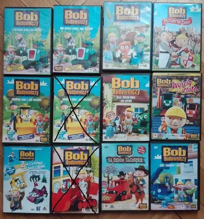 Bob Budowniczy DVD  Na dzikim, Zasypani, Przygody, Wyścig po złoto