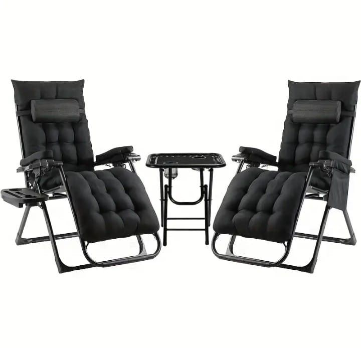 Leżaki + stolik na kawe