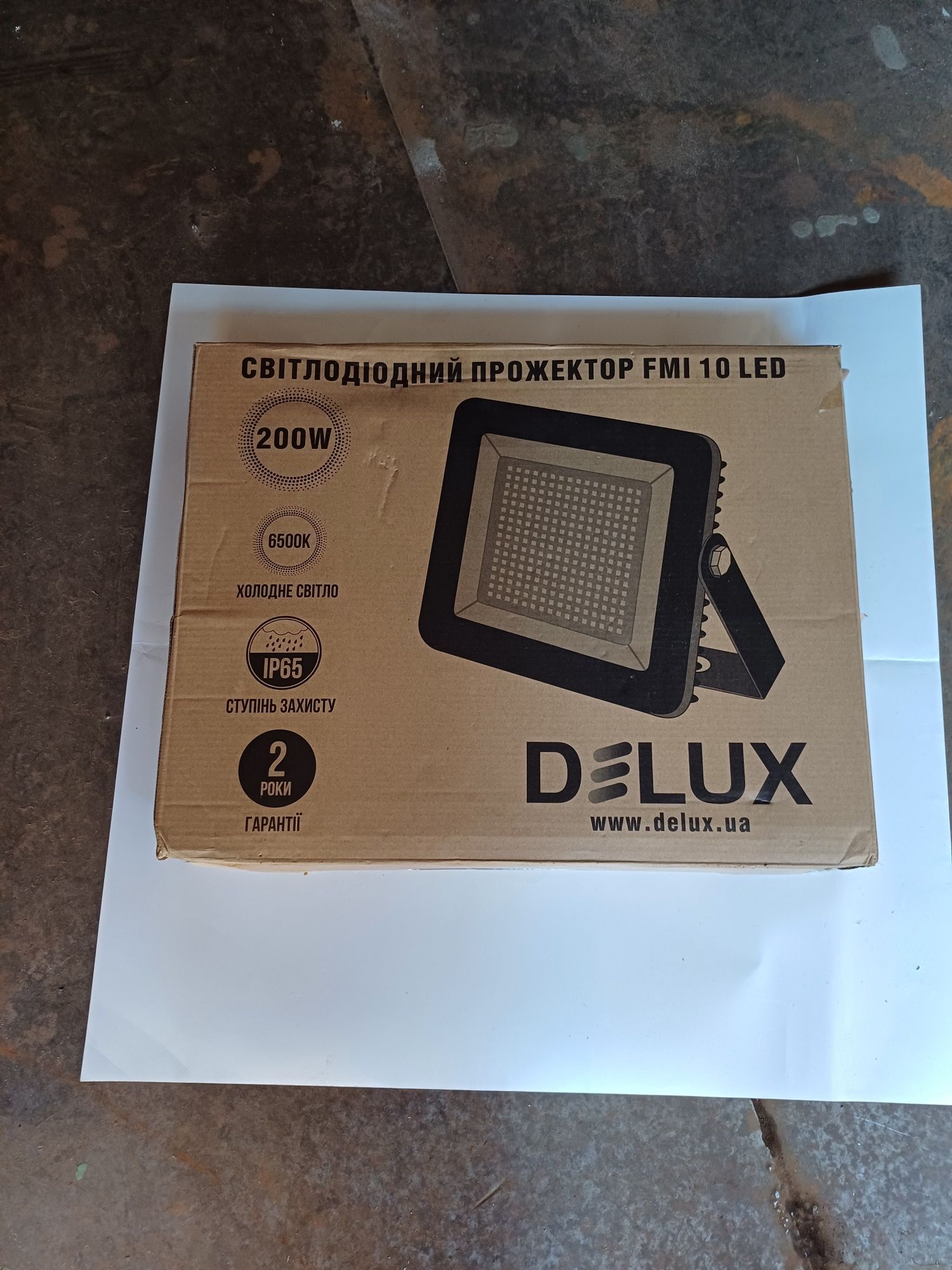 Прожектор LED 200W ELMAR, DELUX