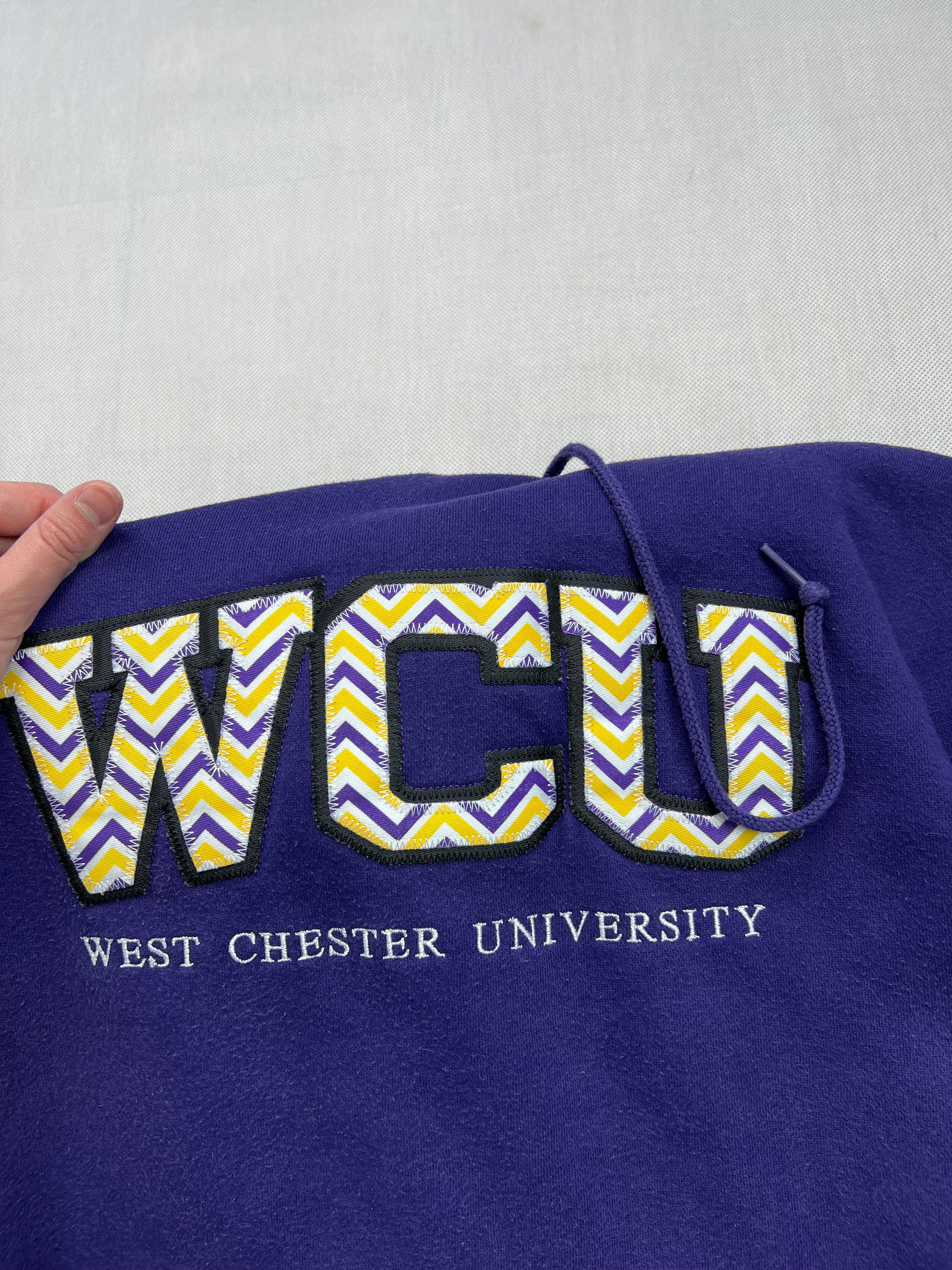 Boxy fit Hoodie West Chester University WCU 72x74 cm bluza