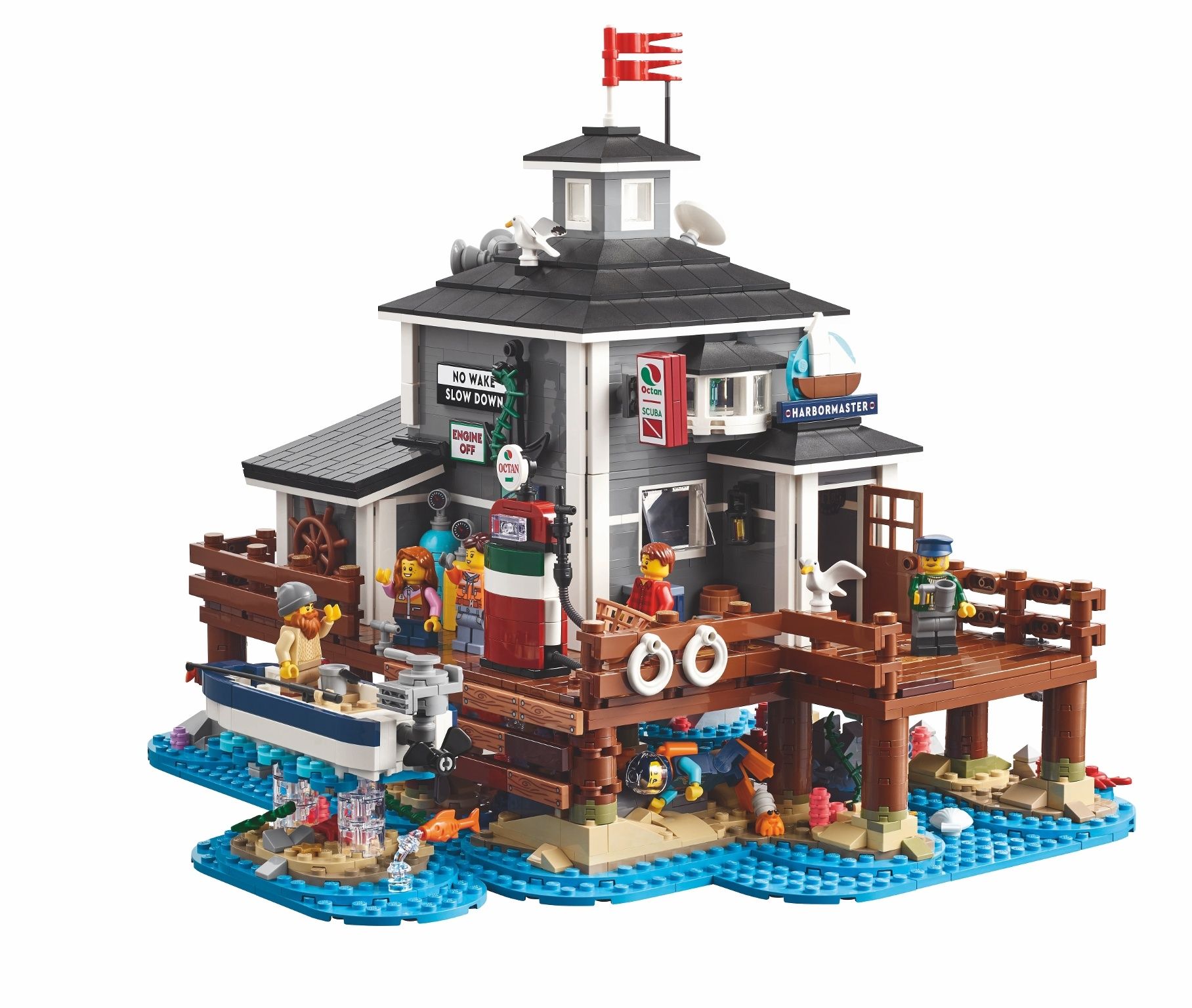 Lego 910040 - Harbourmaster's Office (Bricklink)