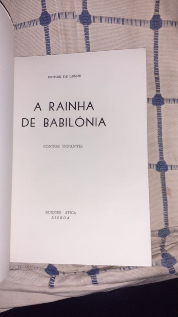 Maria Keil ilustrações livro Rainha Babilonia 1968 esther lemos