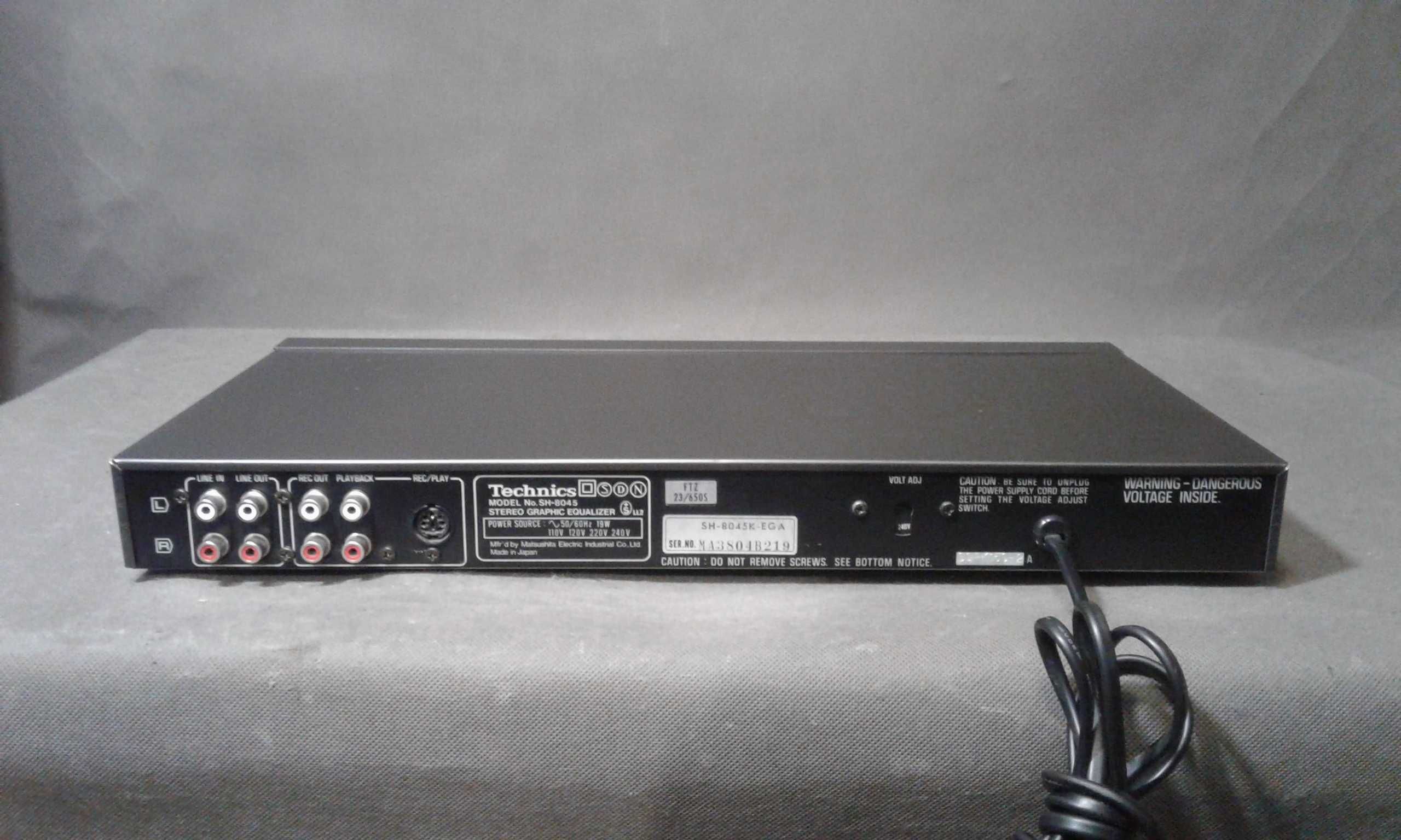 TECHNICS SH-8045,korektor graficzny