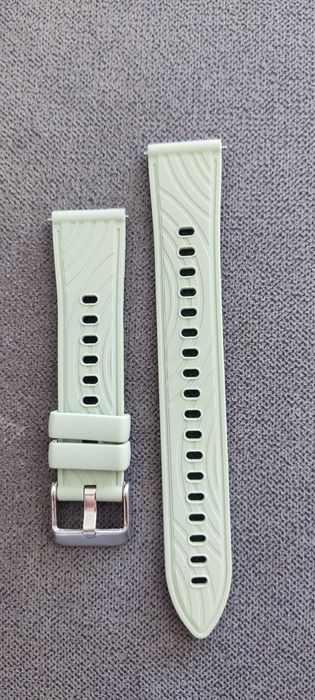 Nowy oliwkowy pasek do smartwatcha uniwersalny 18mm