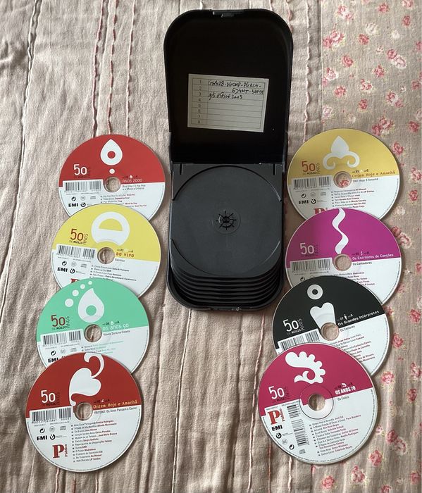 8 CD’s Música Portuguesa