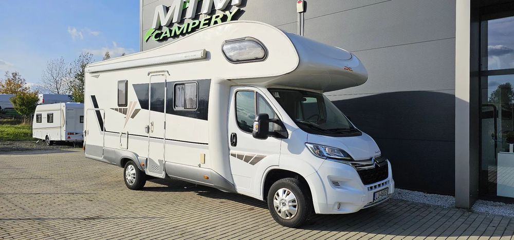 Giottiline LOUNGE 45 ALKOWA CITROEN JUMPER KLIMATYZATOR  5 osobowa ALKOWA Klimatyzator Markiza Bagażnik na 3 rowery Wyposażony