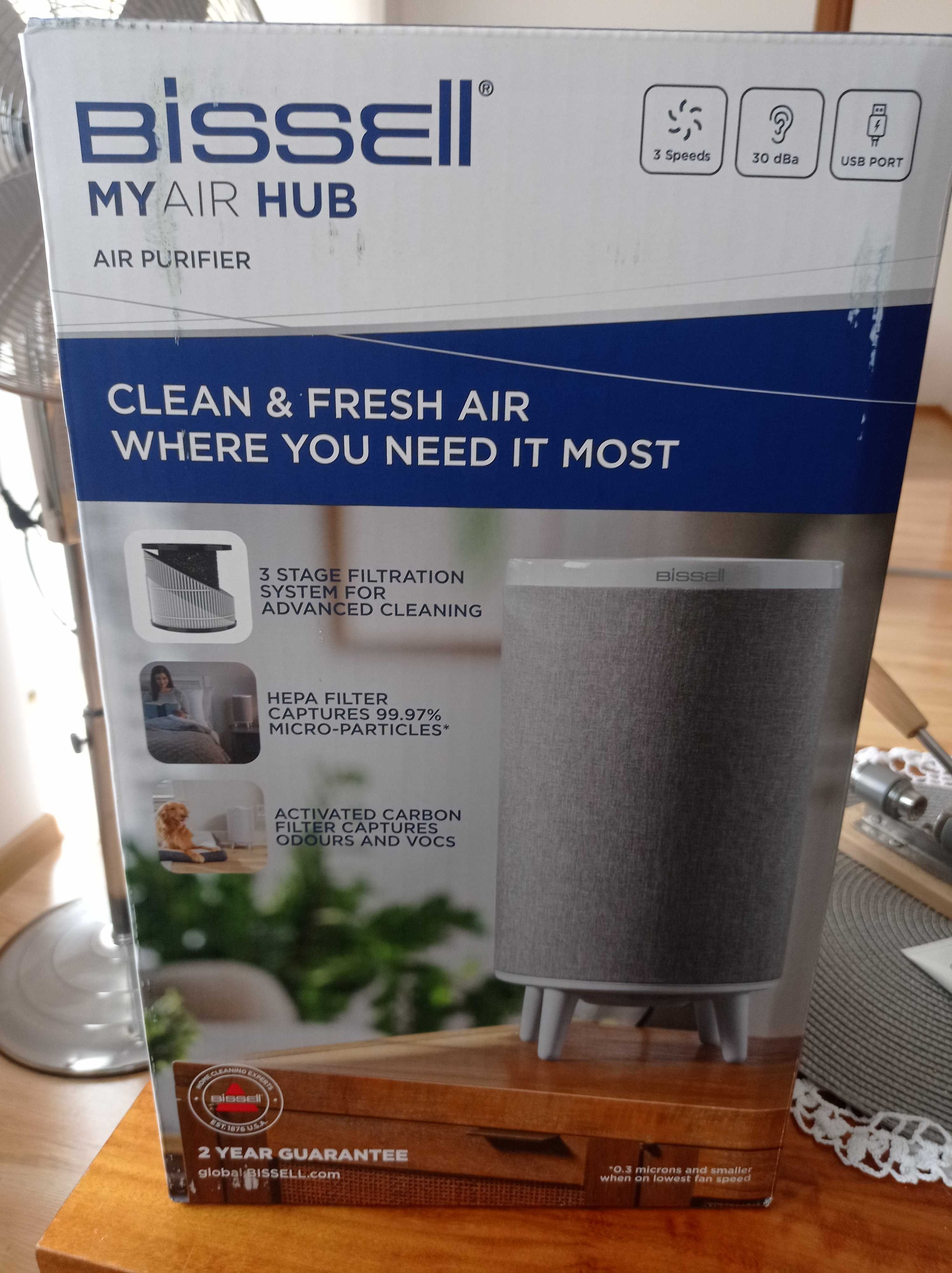 BISSELL Oczyszczacz powietrza MYair HUB (3172D)  sprzedaż zamiana za C
