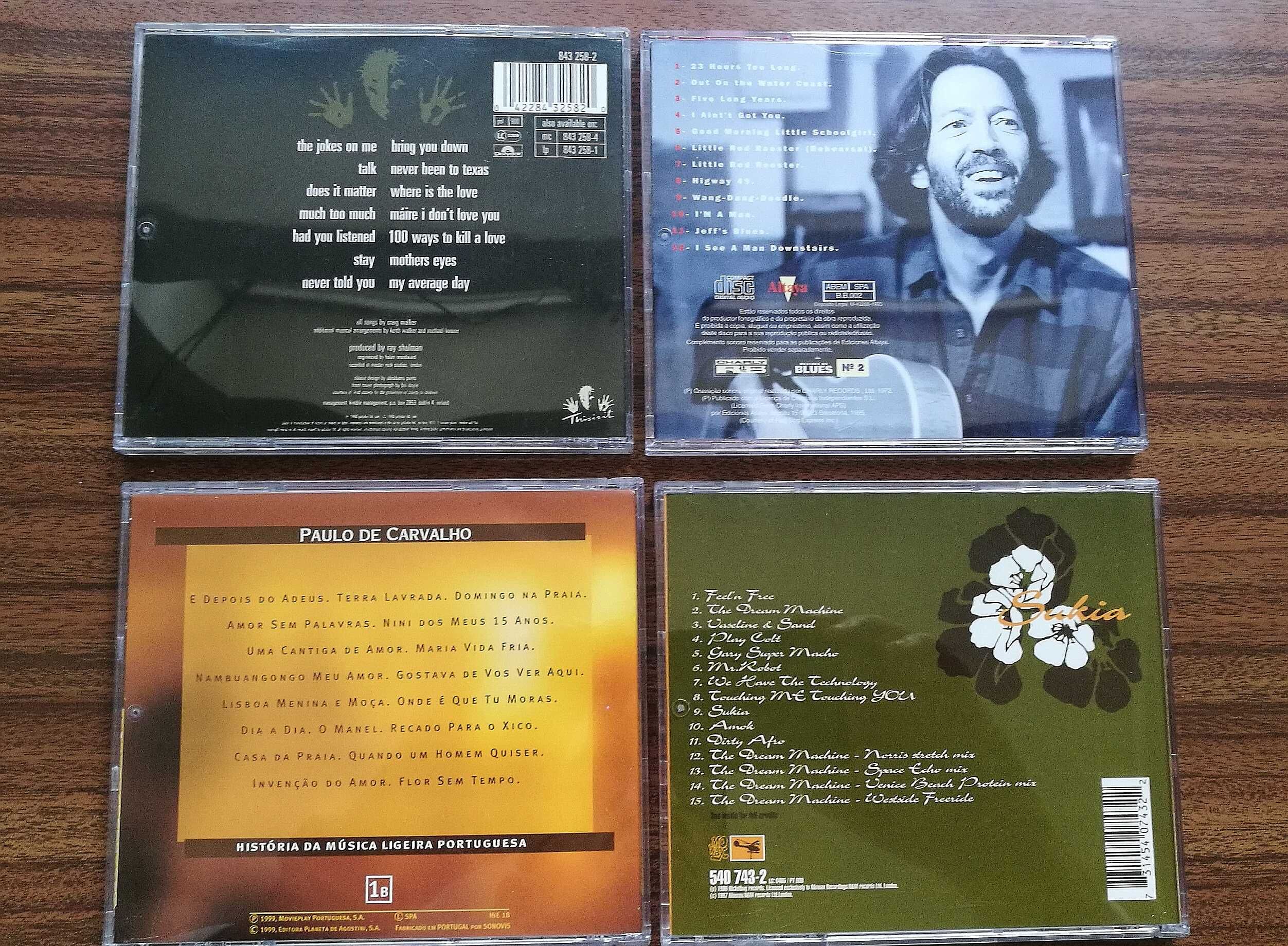 6 Cd's originais