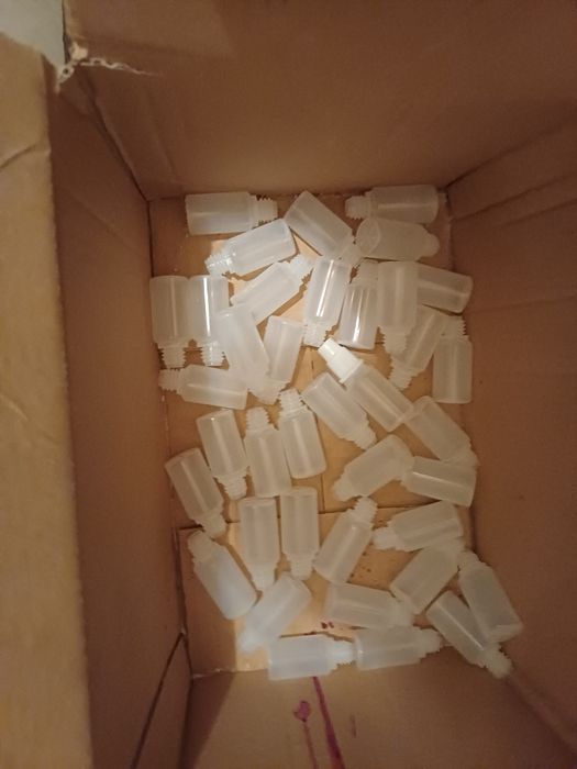 25 sztuk Nowe buteleczki z zakraplaczem plastikowe