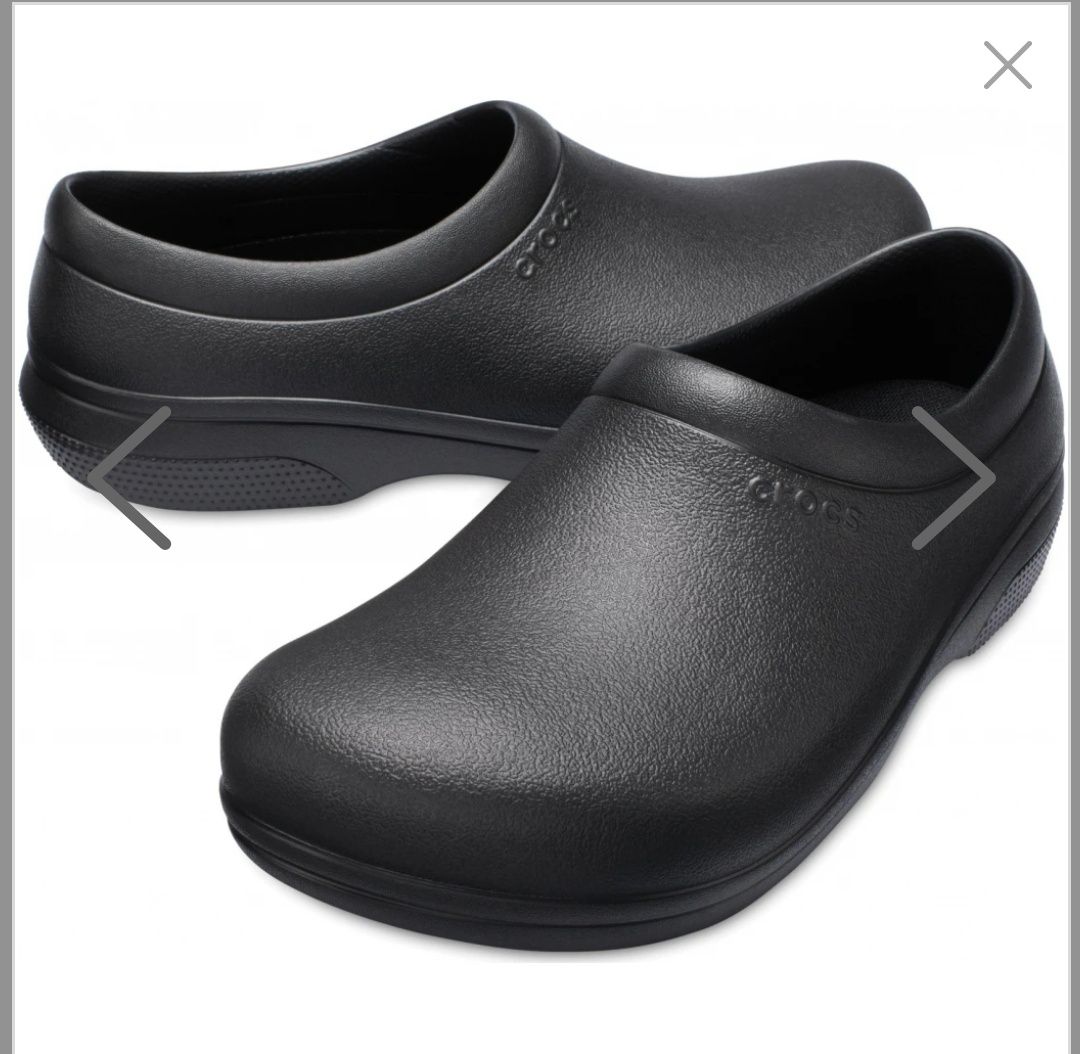 CROCS slip on buty 37 38 W7 M5 czarne unisex botki black komfort NOWE