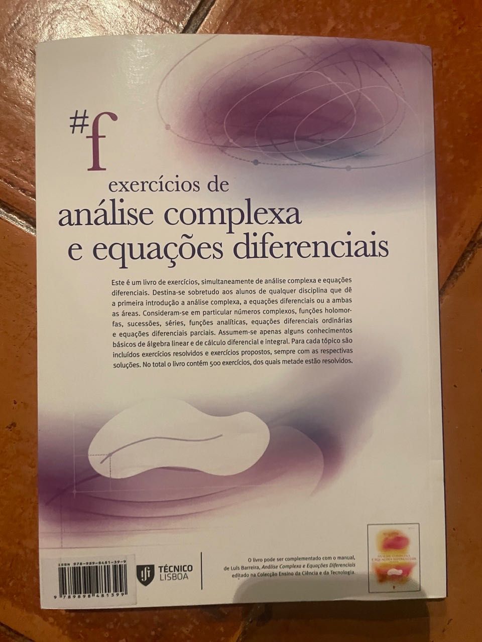 Livro de Exercícios de Análise Complexa e Equações Diferenciais