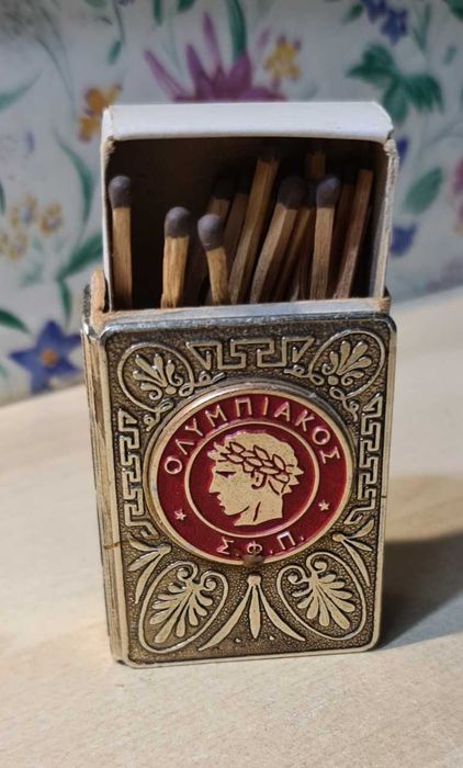 Invólucro Caixa Fosforos - Antiga em Latão