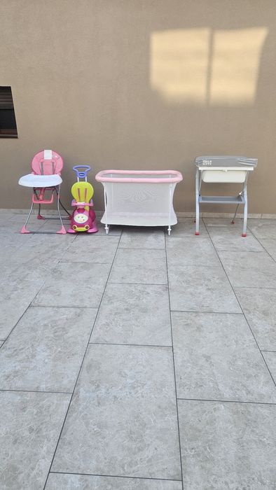 Conjunto utilidades para criança