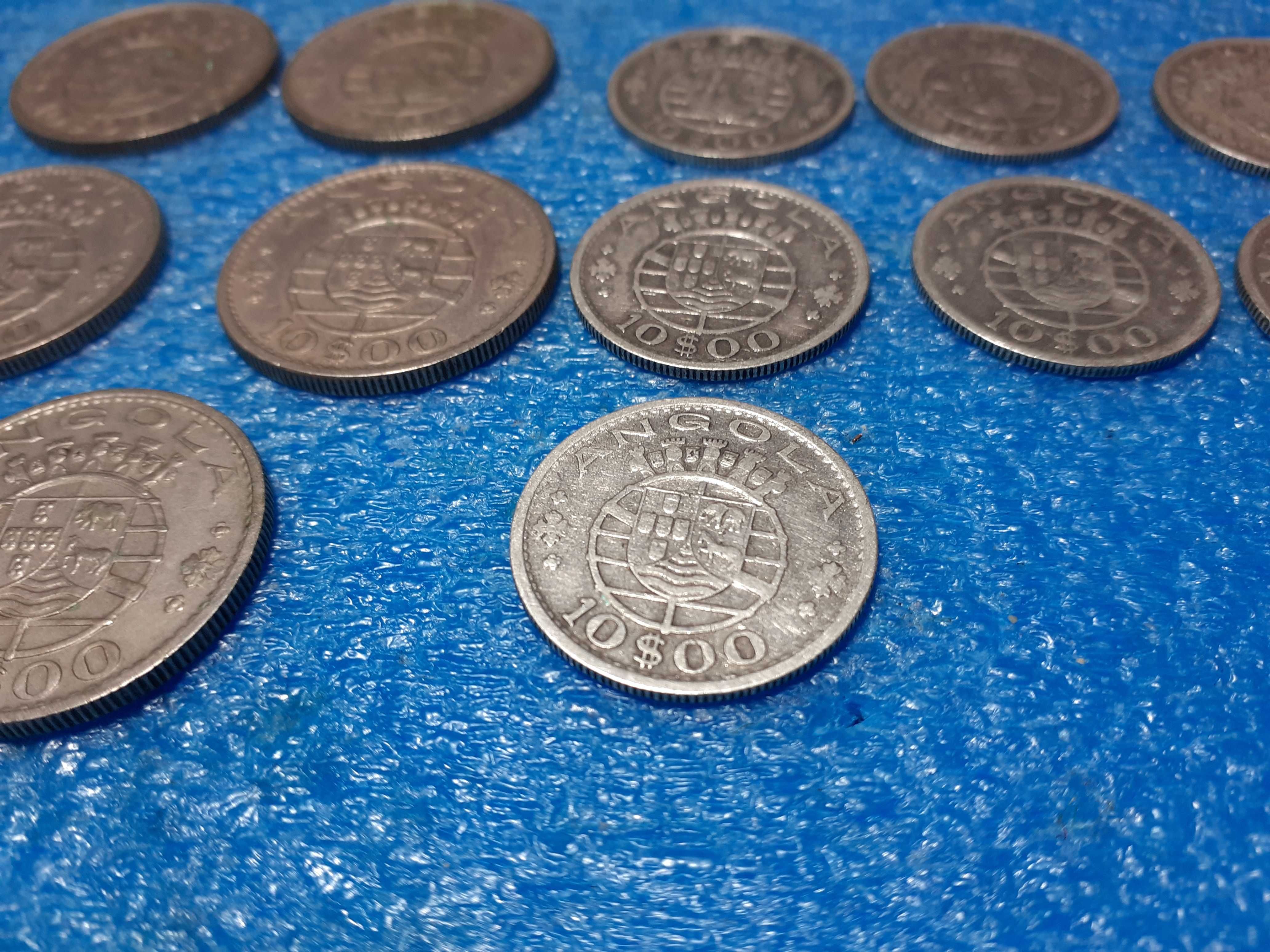 Moedas  10 escudos Angola