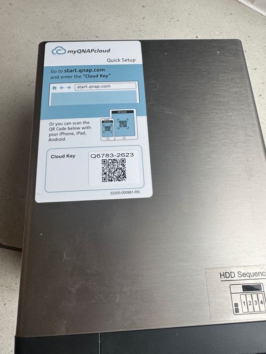 QNAP TS‑421 — 4‑дисковий NAS-бокс, особисте хмарне сховище
