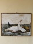 Jozef chelmonski babie lato 55 x 42 obrazek prl