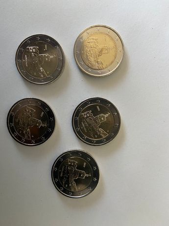 Moeda 2 euros comemorativas Alemanha Thüringen 2022 unc