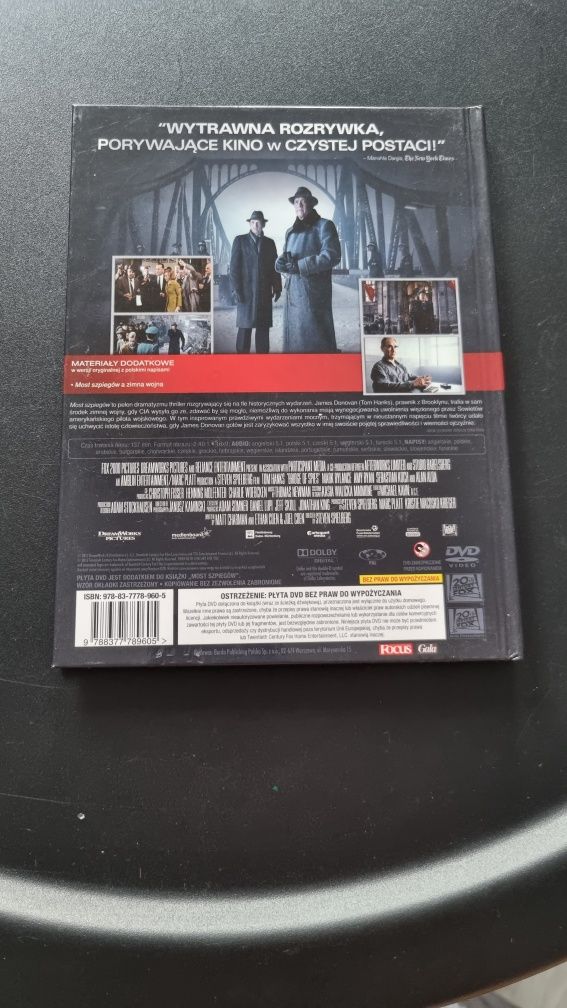 Film Płyta Dvd Most Szpiegów