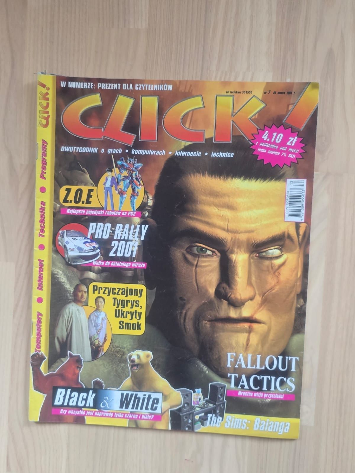Click magazyn komputerowy z lat 2001,2002,2004