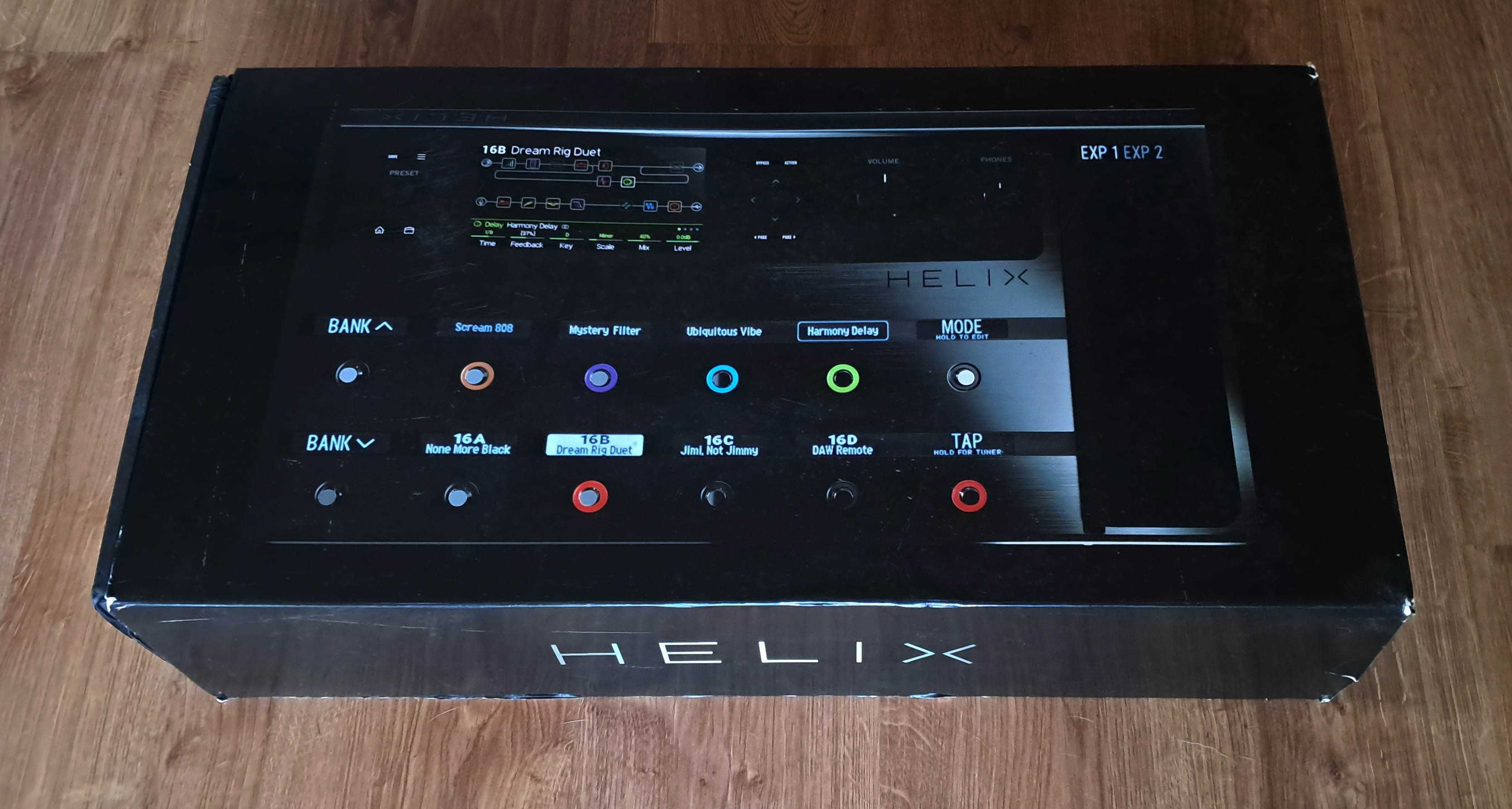 Line 6 Helix  floor + box. Firmware 3.80.0.