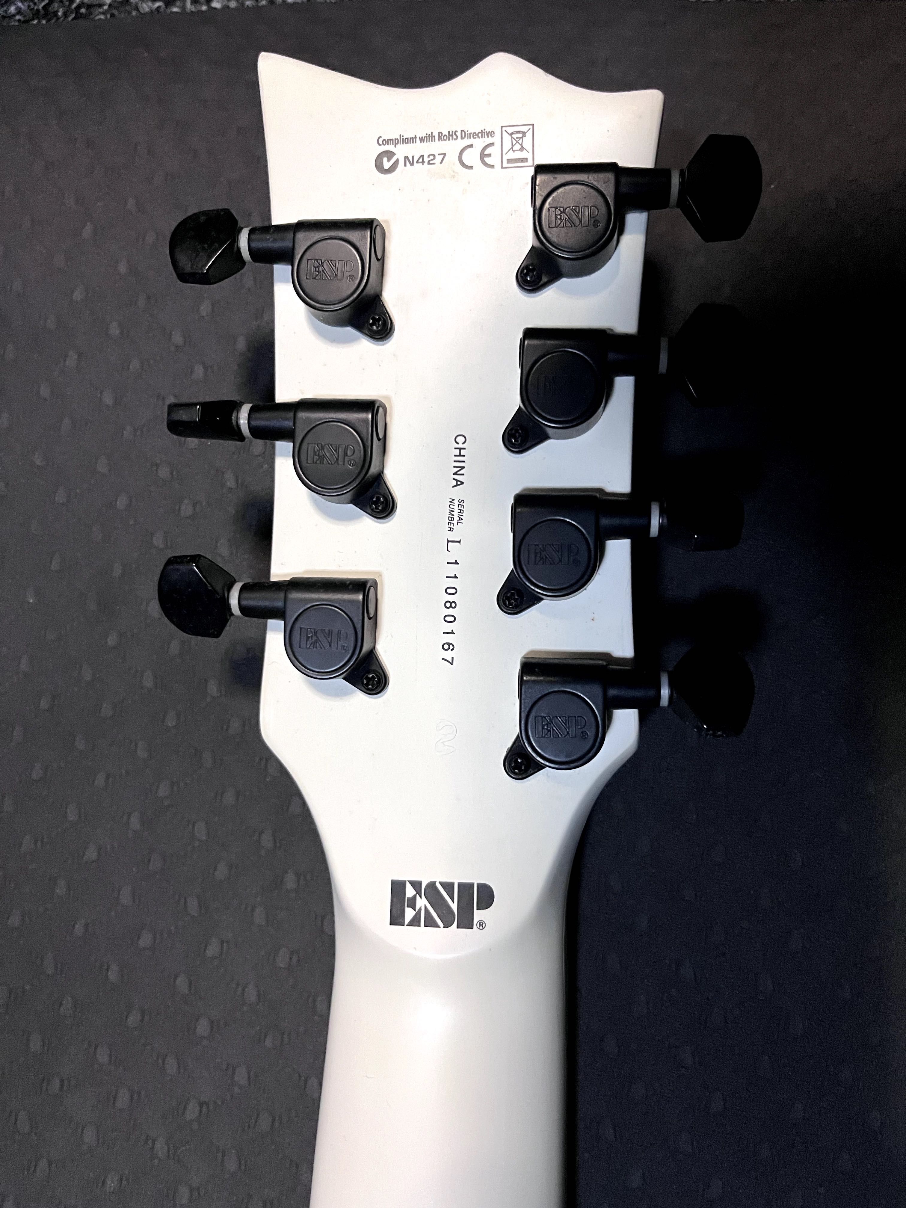 ESP LTD EC-407 Snow White