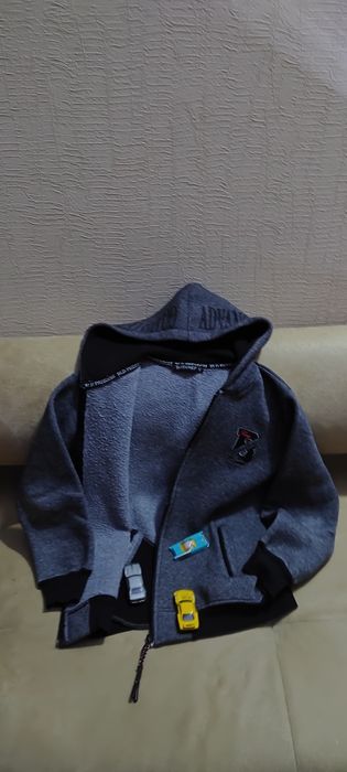 Кофта з капюшоном утеплена