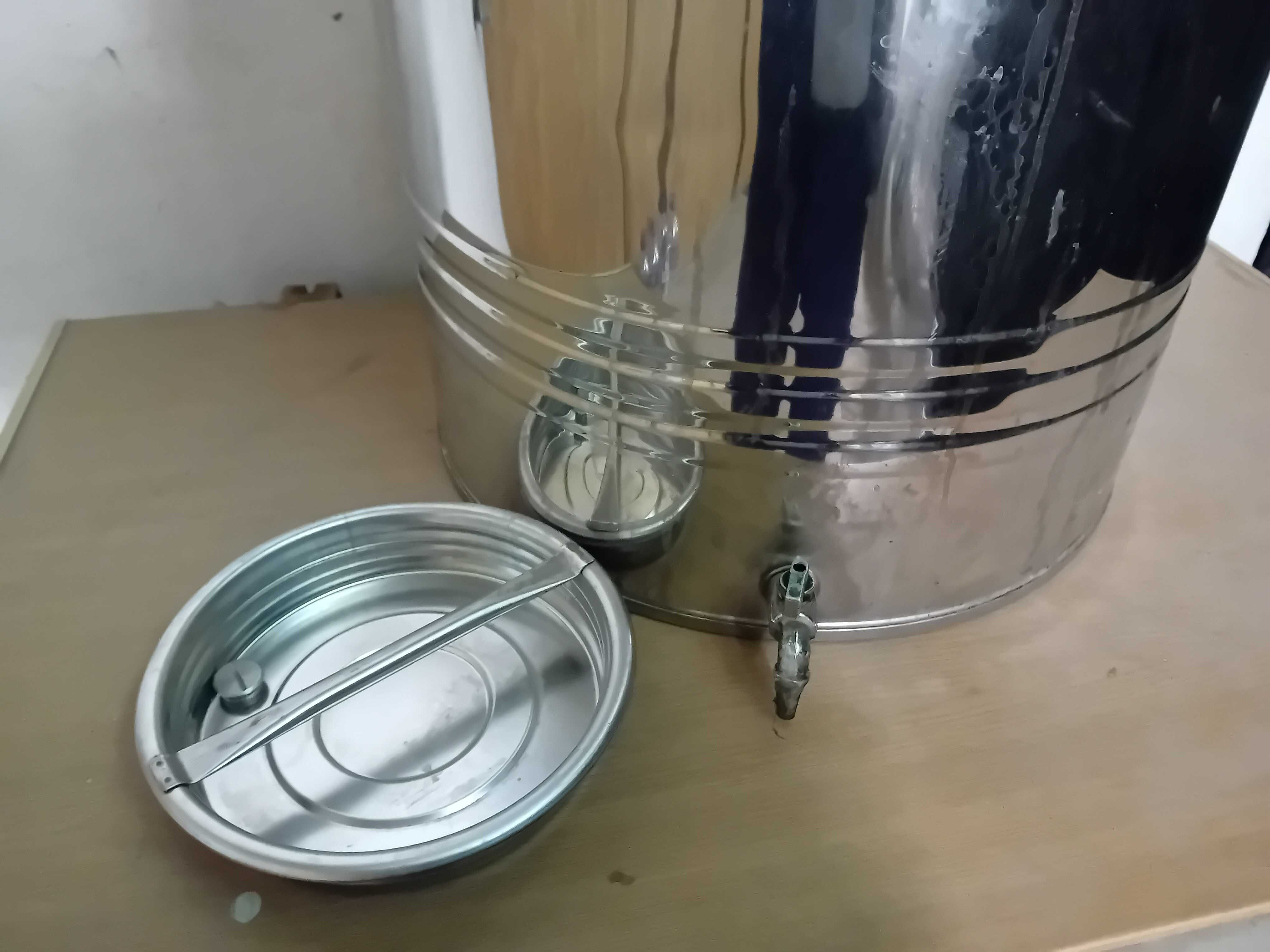 Cuba / Bidão inox para azeite