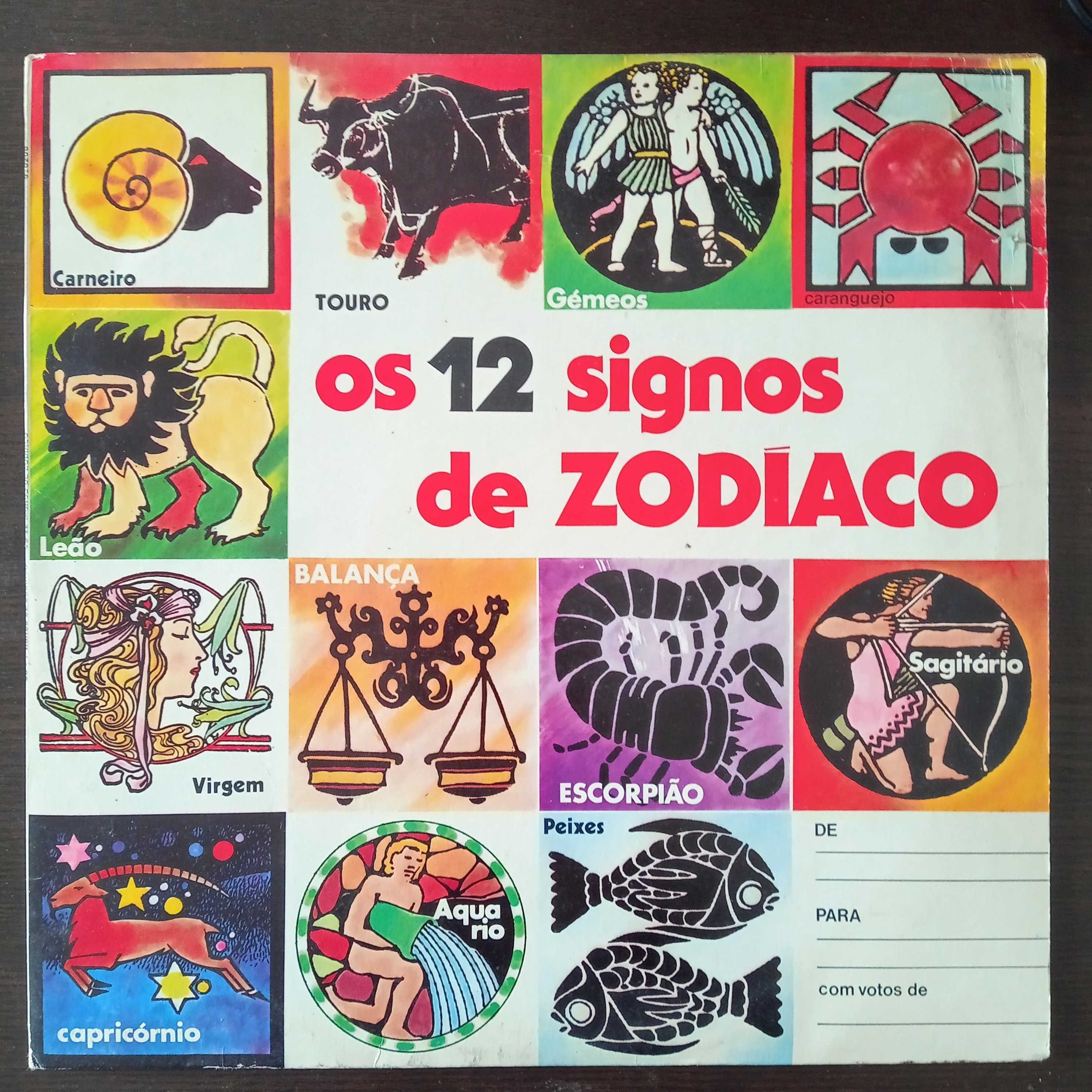 Disco de vinil - Os 12 Signos do Zodíaco