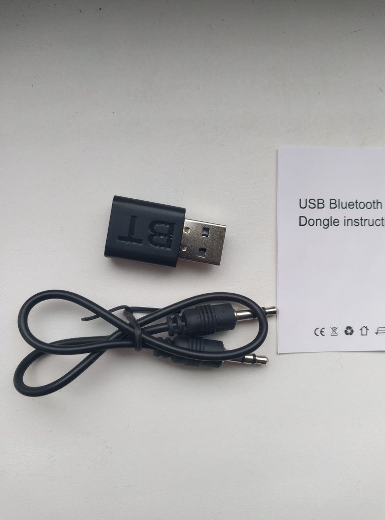 Bluetooth ресівер адаптер Aux Adapter Car Wireless audio music