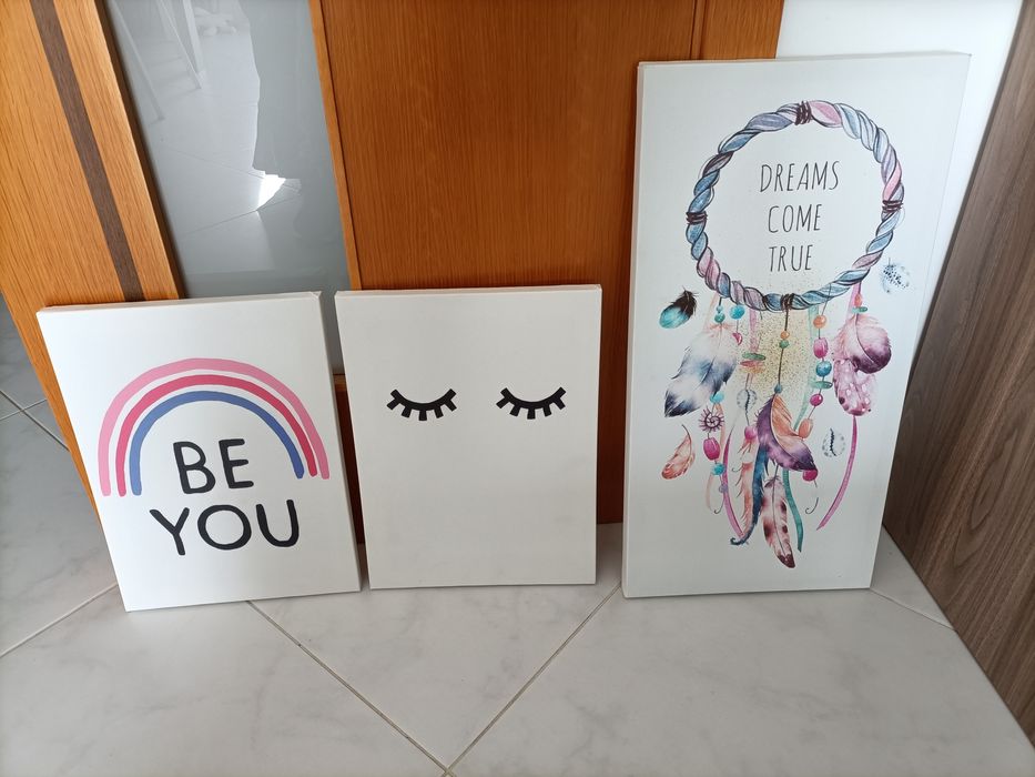 Vendo 3 Telas Decorativas
