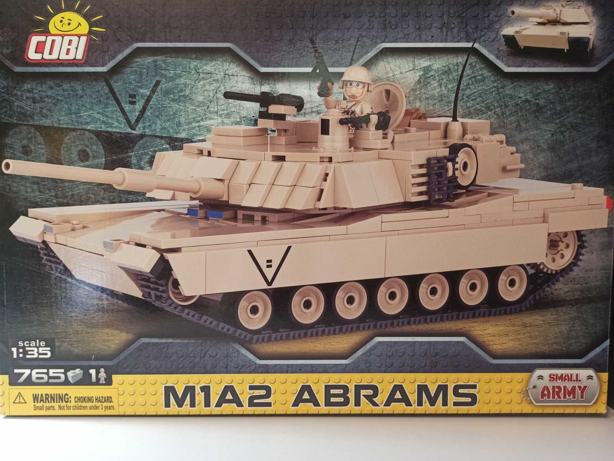 Cobi czołg M1A2 Abrams Small Army - unikatowy